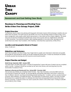 Urban Tree Canopy U.S.Department of Agriculture Forest Service