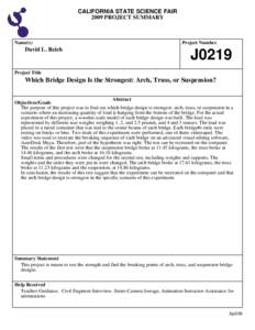 Truss / Arch bridge / Suspension bridge / Construction / Bridges / Civil engineering / Structural engineering