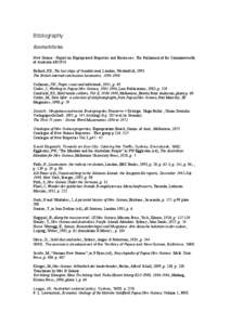 Bibliography Books/Articles New Guinea - Report on Expropriated Properties and Businesses. The Parliament of the Commonwealth of Australia[removed]Ballard, RD, The lost ships of Guadalcanal, London, Weidenfeld, 1993 The