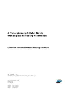 Microsoft Word - 111031_Expertise zu 4.TE S-Bahn Zürich, Wendegleis in  HF.doc