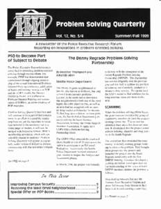 Security / Public safety / Criminology / Problem-oriented policing / Crime prevention through environmental design / Police / Denny Regrade /  Seattle / Loitering / Crime prevention / Law enforcement / National security