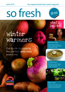 winterYour seasonal fresh food market magazine! so fresh