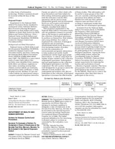 [removed]Federal Register / Vol. 71, No[removed]Friday, March 17, [removed]Notices or other forms of information technology. Written comments should be received within 60 days of this