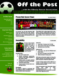 Sports / Edmonton / Drew Ferguson / Canadian soccer players / Association football / Soccer in Canada