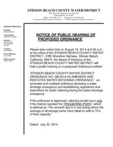 Microsoft Word - NOTICE OF PUBLIC HEARING AUGUST[removed]doc