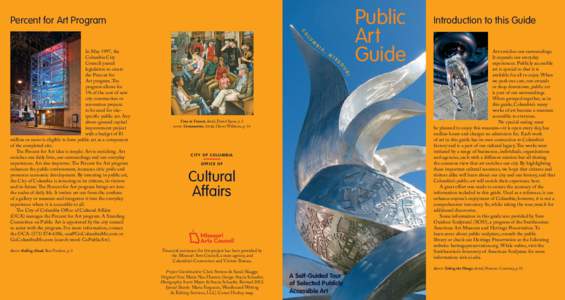 Public Art Guide Percent for Art Program C