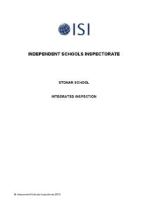 INDEPENDENT SCHOOLS INSPECTORATE