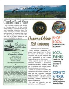 2013 Chamber Newsletter - July with inserts