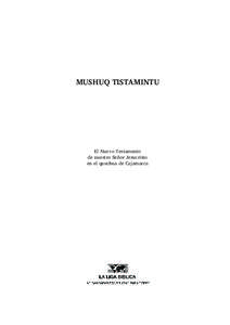 Quechua Cajamarca, Nuevo Testamento -A5