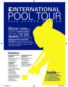 INTERNATIONAL  POOL TOUR