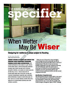 solutions for the construction industry  | june 2013