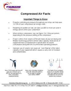 Compressed Air Facts Important Things to Know 