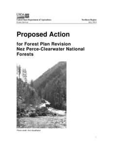 Nez Perce-Clearwater National Forests Draft Proposed Action