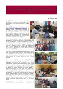 CIDES PIKINE HAS STARTED ITS ACTIVITIES FOR INCLUSIVE AND SUSTAINABLE DEVELOPMENT IN THE PIKINE DEPARTMENT (SENEGAL) By Vincenzo Milio The CIDES Pikine has begun his work for the