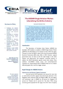 Economic Research Institute for ASEAN and East Asia Policy Brief  NO[removed]JUNE 2014