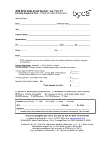 BCCA NY Registration Form 2013