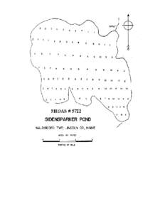 SIDENSPARKER POND Waldoboro Twp., Lincoln County U.S.G.S. Waldoboro East, Maine Fishes Largemouth bass White perch