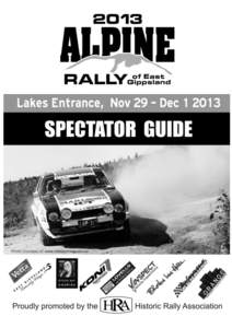 Greg Carr / Harry Firth / Australian Rally Championship / Motorsport in Australia / Rallying / Auto racing