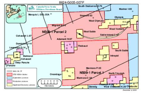 8624-G005-007P 1 00 Canada-Nova Scotia Offshore Petroleum Board Marquis L-35/L-35A