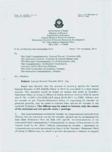 Government of India / Indian Revenue Service / Government / Chief Commissioner / All India Services / India / Central Board of Excise and Customs / Ministry of Finance / Taxation in India / Revenue services