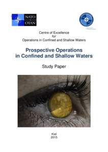 COE CSW Study Paper (First Edition) on PROSPECTIVE OPERATIONS IN CONFINED AND SHALLOW WATERS Centre of Excellence for Operations in Confined and Shallow Waters
