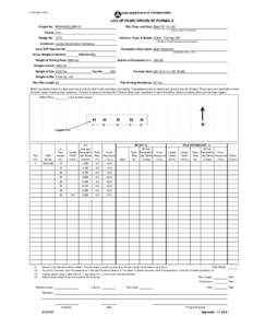 Form[removed]LOG OF PILING DRIVEN BY FORMULA Project No. BRM[removed]8N-57  Pile (Type and Size) Steel HP 10 x 42