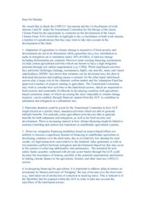 United Nations Framework Convention on Climate Change / Green Climate Fund / Carbon finance / Reducing Emissions from Deforestation and Forest Degradation / Agriculture / Food security / Adaptation to global warming / Climate change in Bangladesh / Climate change policy / Environment / Climate change