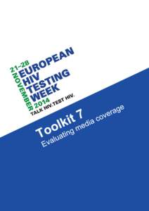 Helping more people become aware of their HIV status 1  Toolkit 7