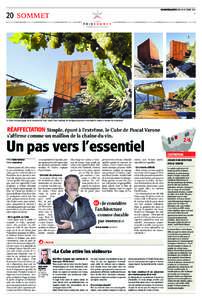 LE NOUVELLISTE JEUDI 18 OCTOBRESOMMET bm