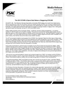 Microsoft Word - FINAL PSAC 2012 STARS Gala news release.doc