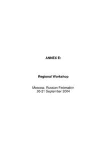 Microsoft Word - Domestic PSP in ECA-annexE-Workshop-final[removed]doc