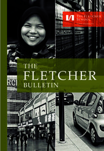 THE  FLETCHER BULLETIN  This Bulletin contains descriptions