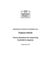 MAP 2010 Feature Article_Future Directions in Measuring Australia's Progress (2)