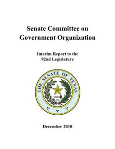 Interim Report to the 8nd Legislature