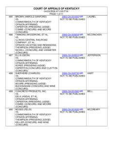 «appellant_last_name»«appellant_first_name»«appellant_etal»«appellant_etal»«appellant_etal» VS