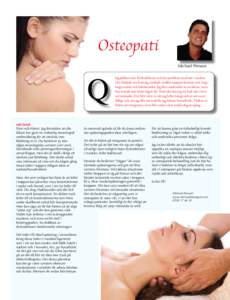 Michael Persson Osteopat D.O