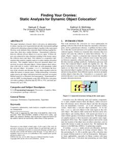 Computing / Software engineering / Data types / Memory management / Static program analysis / Primitive types / Object-oriented programming languages / Colocation centre / Escape analysis / Garbage collection / Garbage / Reference