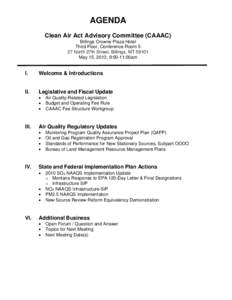 Clean Air Act Advisory Committee