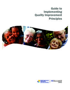 Guide to Implementing Quality Improvement Principles  Foreword