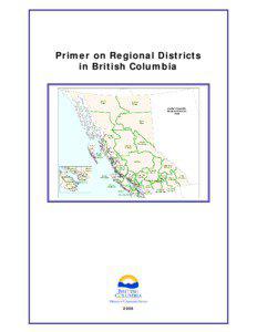 A Primer on Regional Districts in British Columbia