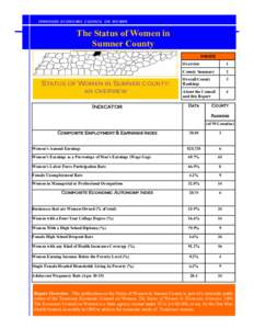 Unemployment / Economics / Poverty in the United States / Sumner County / Income in the United States / United States / Socioeconomics / Male–female income disparity in the United States / Labor economics / Labor / Labor force