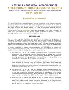 Crime / Penology / Second Chance Act / Expungement / Felony / Employment discrimination against persons with criminal records in the United States / Law / Criminal records / Criminal law