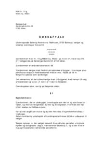 Microsoft Word[removed]Købsaftale-Søndergård-A8-del af udbudsmaterialet juni 2013-tilrettet