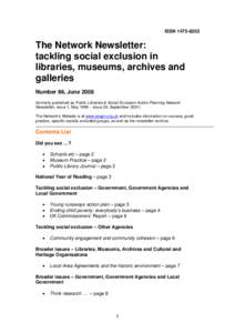 Economics / Political philosophy / Poverty / Social exclusion / Social philosophy / Urban decay / Social Exclusion Task Force / Institute for Public Policy Research / Joseph Rowntree Foundation / Sociology / Development / Structure