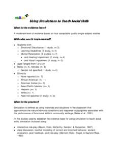 Microsoft Word - Using Simulation on Social Skills_moderate_.final.1011docx.docx