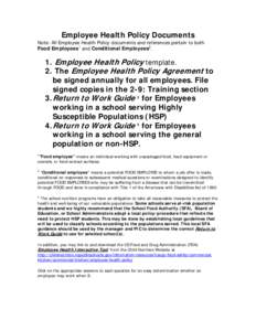 Microsoft Word[removed]Prerequisite Programs & Employee Health.docx