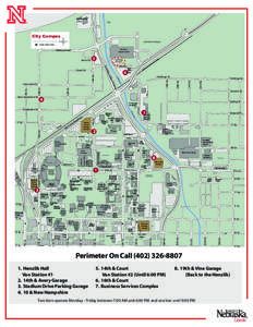 Transportation Svcs. City Campus Innovation Campus STREET DIRECTION