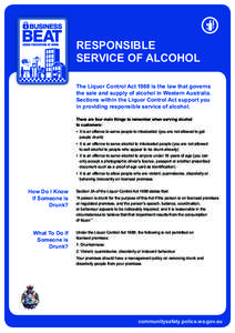 Drug culture / Public intoxication / Drinking culture / Alcohol laws of Australia / Alcohol licensing laws of the United Kingdom / Alcohol law / Alcohol / Alcoholic beverage