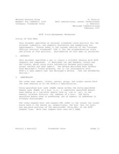 Network Working Group Request for Comments: 2109 Category: Standards Track D. Kristol Bell Laboratories, Lucent Technologies