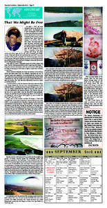 Sac and Fox News • September 2012 • Page 6  where others walk Greetings  From Belgium